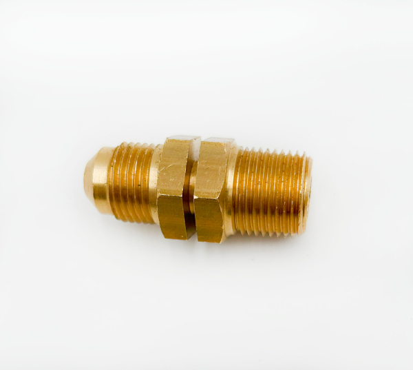 3/8 Break-Away Fitting - 45 Degree Flare, Brass Image 3/8 Break-Away Fitting - 45 Degree Flare, Brass Image Product Image