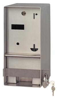 Puck Lock Car Wash Box (shown with optional faceplate for digital display) Image Puck Lock Car Wash Box (shown with optional faceplate for digital display) Image Product Image