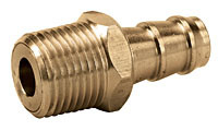 Foam Brush Brass Swivels - 1/2 MPT x 1/2 - 2 Hose Barbs Image  Product Image