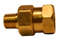 High Pressure Brass Swivels - 1/4 MPT x 3/8 FPT Image  Product Image