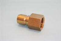 Quick Disconnect Plugs - 1/2 F Plug - Brass Image Product Image