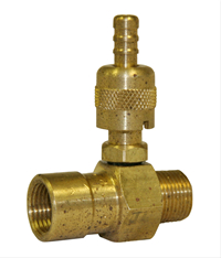 Downstream Injector - Long Body - Adjustable - 2-3 GPM Brass Image Product Image