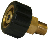 Twist Disconnect Coupler - 1/4 MPT - Brass/Plated Steel Image Product Image