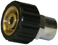 Twist Disconnect Coupler - 1/4 FPT - Brass/Plated Steel Image Product Image