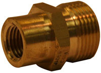 Twist Disconnect Plug - 1/4 FPT - Brass Image Product Image