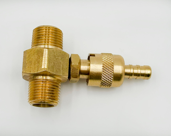 Downstream Acid Injector - Standard - Adjustable - 2-3 GPM Brass Image 2 Product Image