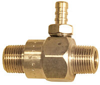 Downstream Acid Injector - Maxi-Flow - Non-Adjustable - 1-2 GPM Brass Image Product Image