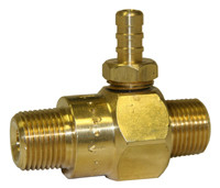 Downstream Acid Injector - Maxi-Flow - Non-Adjustable - 2-3 GPM Brass Image Product Image