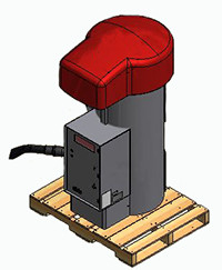 Ultra Turbonator - 2 Motor or 3 Motor Vacuum - Vault Ready - ADA Height Image  Product Image