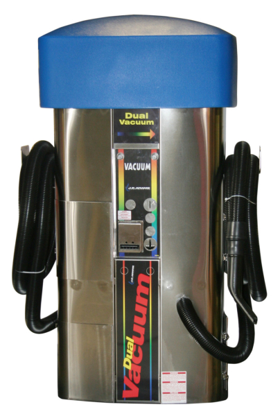 Dual Vacuum - 4 Motors (2 per side) - Lighted Dome Shown with OPTIONAL Bill Validator Image  Product Image