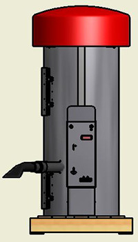 Super Vac - 2 Motor - Digital Display - Lighted Dome - Vault Ready Image  Product Image