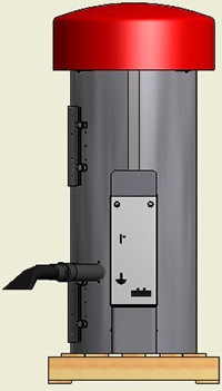 Super Vac - 3 Motor - Lighted Dome - Vault Ready Image Product Image