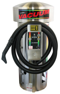 Super Vac - 3 Motor - Screw Lock & Medeco Cam Lock - Large Stainless Steel Dome Image  Product Image