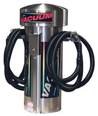 Commercial Vacuum - Dual Hose - 3 Motor - Large Stainless Steel Dome Image Product Image