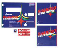 Blue Decal Kit for 11000 Series (Shampoo & Spot Remover Stations) Image Product Image