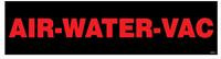 Air-Water-Vac Dome Decal Image Product Image