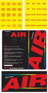 Decal Kit for Air Machines Image Product Image
