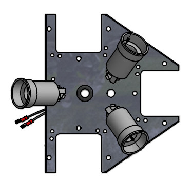 Lighted Dome Kit for 3 Motor Vac Image Product Image