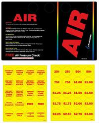 Decal Kit for 8685 Series Air Machines Image Product Image