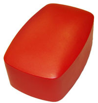 Red Rectangular Dome Image Product Image