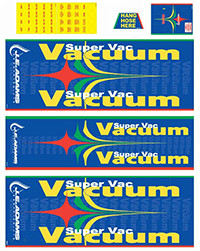 9200 Series Blue Decal Kit Image Product Image