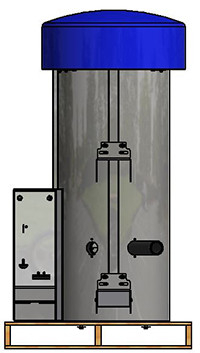 Dual Inlet Lighted Dome Mounted Vac - Coin & Bill Operated Image Product Image