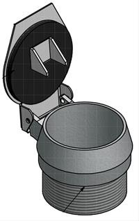 Quick Release Arch Inlet Image Product Image