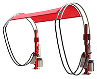 35000 Series Round Arch Stanchion Image  Product Image