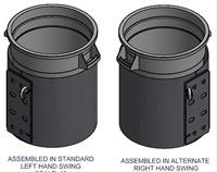 Trash Can Assembly - Bi-Directional Image Product Image