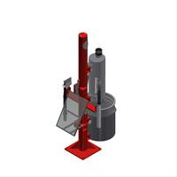 No Arch Vacuum Stanchion Image Product Image