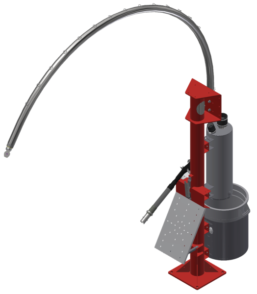 Rounded Centered Arch Stanchion Image Product Image