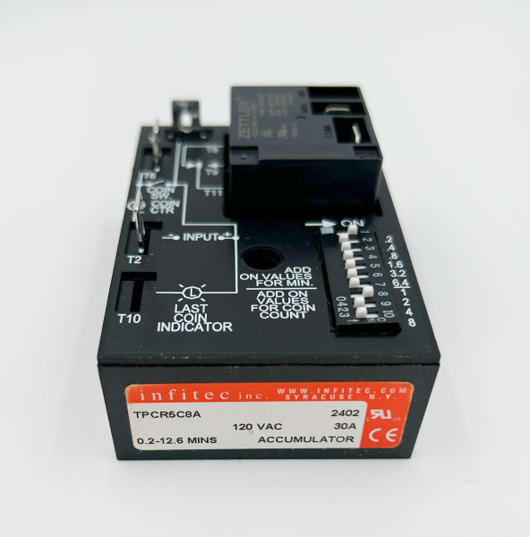 Infitec TPCR Accumulating Timer, 30A, 120V Input Image Product Image