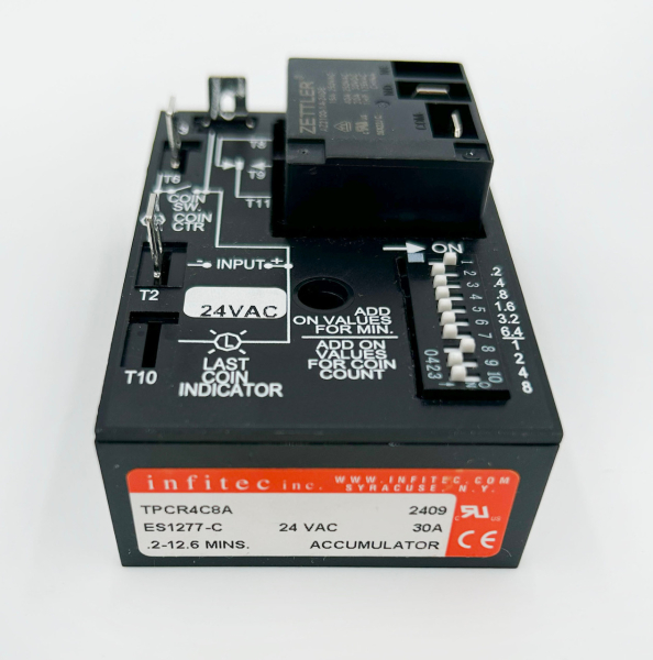 Infitec TPCR Accumulating Timer, 30A, 24V Input Image Product Image