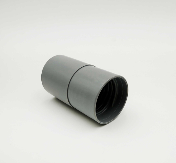 HOSE COUPLER/ENLARGER, 1-1/2 Threaded x 2 I.D. Smooth (Gray) Image Product Image