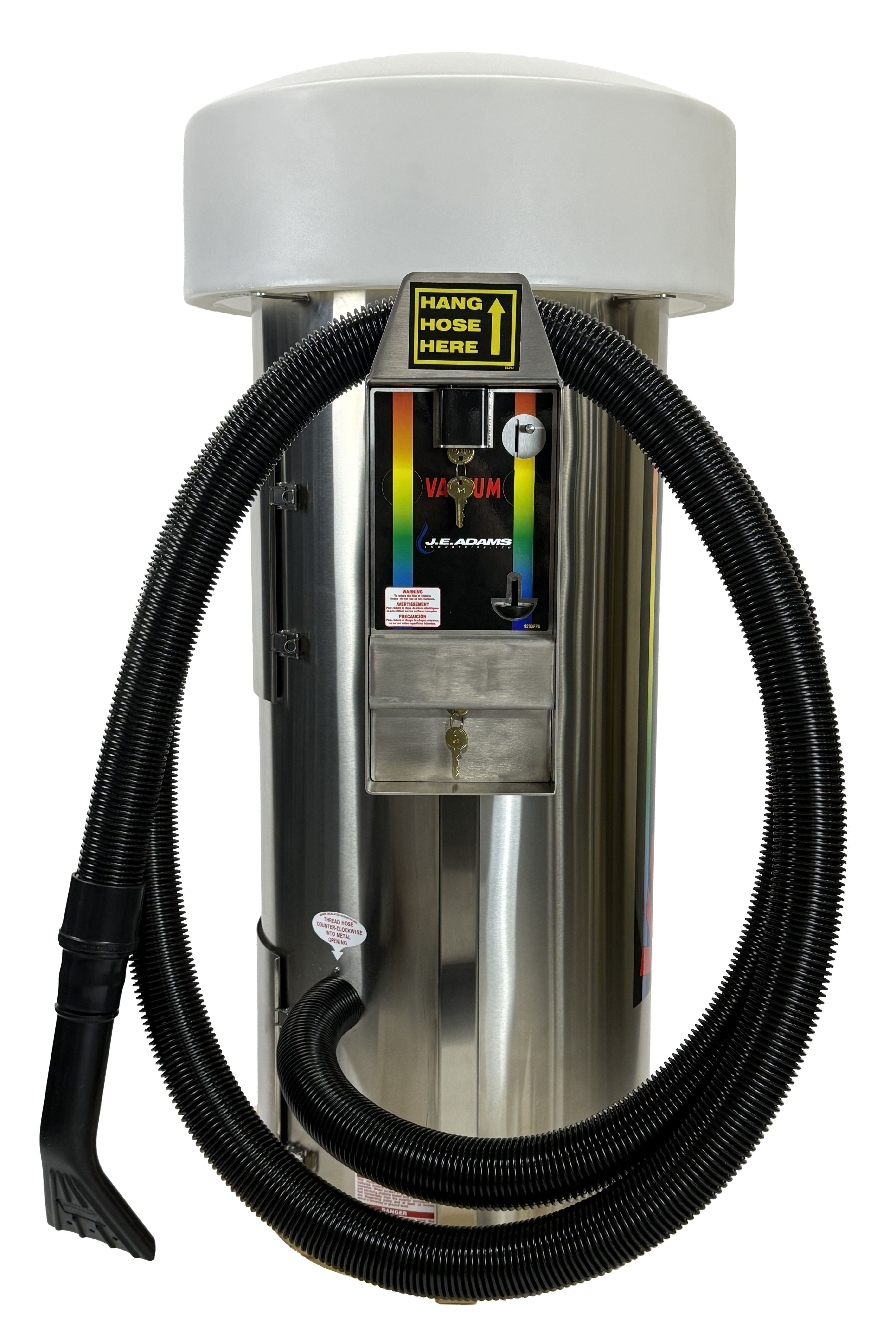 Super Vac - 2 Motor 220 White Dome Product Image