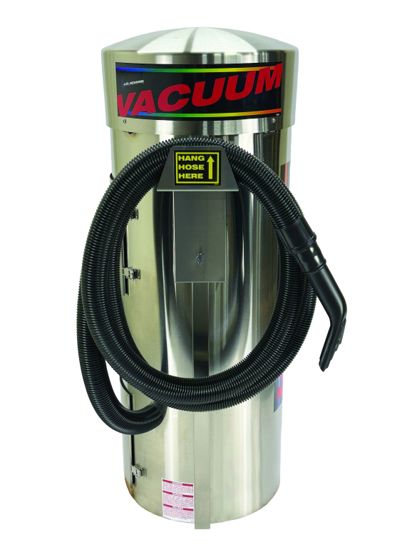 Commercial Vacuum - 2 Motor - Small Stainless Stee | J.E. Adams
