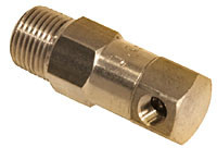 Thermal Relief Valve - 1/2 MPT x 1/8 NPSF, 140 F Image 