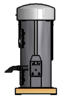 Vacuum, Air, Water Machine - GAST Compressor - Vault Ready - ADA Height Image 