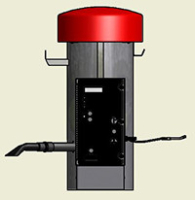 Vacuum & Digital Air Machine - GAST Compressor - Bill Acceptor - Vault Ready - ADA Height Image 