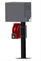 Retractable Retrofit Kit for Air Machine Pedestal 8819 or 8819-KNG Only Image 