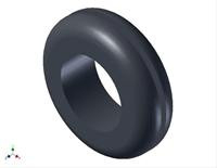 GROMMET, RUBBER, 0.75