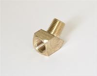 Street Elbow, 1/4 Brass, 45 Degrees Image 