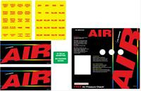 Air Machine Decal Kit for Units with Bill Acceptors Image 