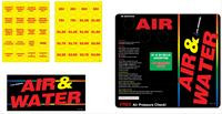 Decal Kit for Air/Water Machines with Bill Acceptors Image 