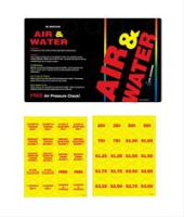 Decal Kit for 8685 Series Air/Water Machines Image 