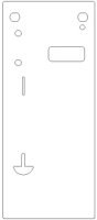 Faceplate - Cam Lock for 8900-110 & 8900-110-VR Image 