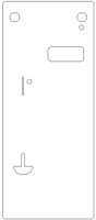 Faceplate - Cam Lock for 9200-4 & 9200-5 Series Image 