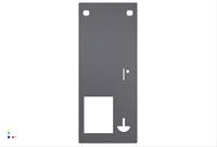 Faceplate for Dual Vac (8960 Series) with Bill Acceptor *NEW STYLE* Image 