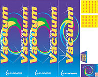 9200 Series Purple Decal Kit Image 